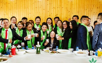 Green World Family Members of China Region Visited Naijing Production Base