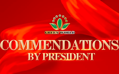 Commendations by President