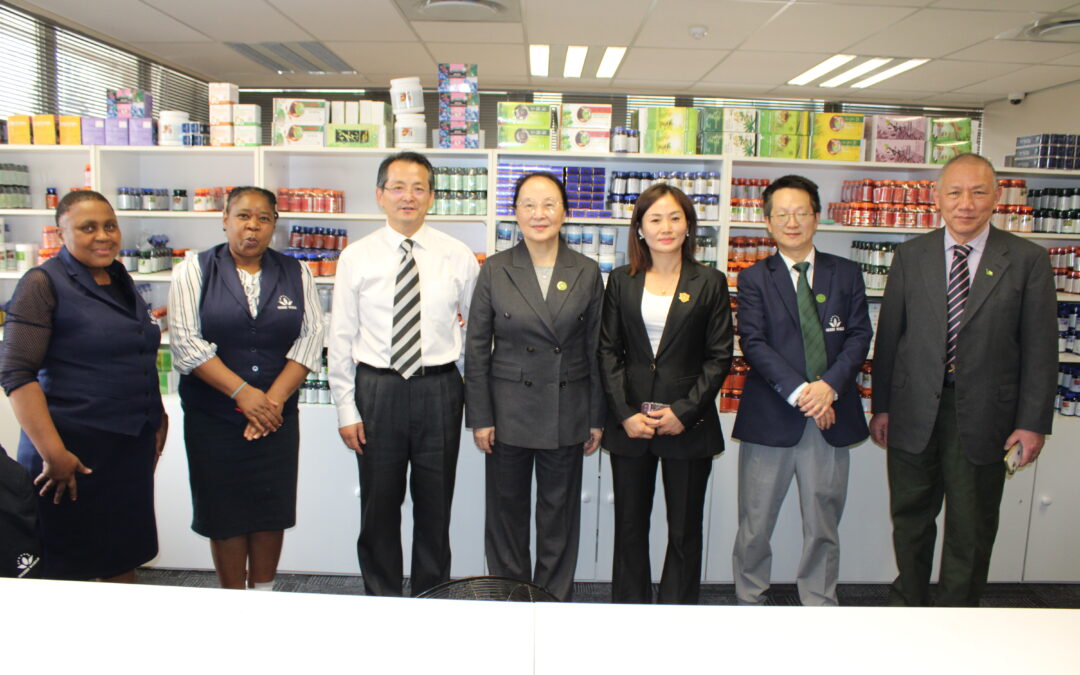 Prof. Deming Li, President of Green World International Group, Visiting Green World International South Africa Branch