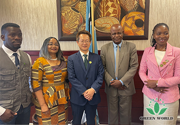 Green World International Group Met with Hon. Pius Mokhware, Minister of Labour and Home Affairs of Botswana